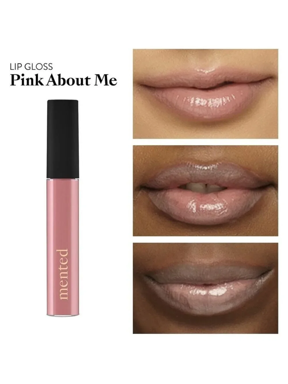 Mented Cosmetics PINK ABOUT ME Lip Gloss | NEW